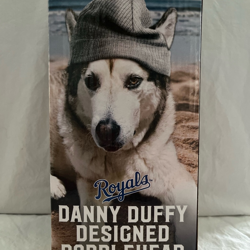 Kansas City Royals Danny Duffy & His Dog Bobblehead